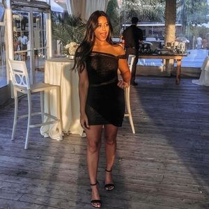 Majorelle black dress